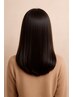 【佐藤彩限定・美髪ストレートプラン1度で完結 】￥28000 (カラーはリタッチ)