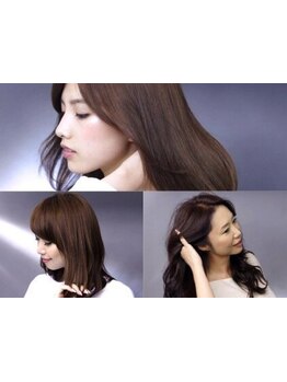 お洒落カラーや白髪を活かしたグレイカラーで「もっと可愛く、もっと美しく」 ♪髪に優しいカラーで綺麗に!