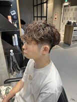 エリマ 調布(elima) 調布メンズカットシャドーパーマラルフカール刈り上げマッシュ