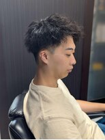 バーバーバー 都賀(BARBER-BAR)&nbsp;ショートツイストパーマ