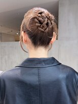 アイティーバイアルバム 松戸店(IT by ALBUM)&nbsp;おくれ毛顔周りレイヤーロング前髪カット_ba574691