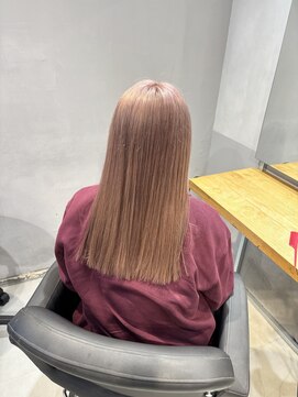 エイト 横浜店(EIGHT) pink beige [韓国ヘア/ブリーチ/ダブルカラー/横浜]