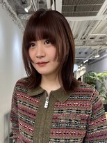 ユーリカ(Eurica)&nbsp;ピンクブラウンカラー/春カラー/レイヤーカット