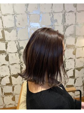 ジル フラン 吉田店(JILL franc) 前下りカット3/1レイヤーカット