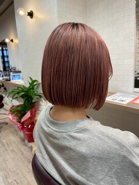 コワファーストナガサキシャンプーボーイ(COIFF1RST NAGASAKI SHAMPOO BOY) 今っぽくて可愛い10代20代ショートボブ／長崎