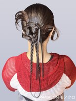 アールエーサロン モノクロ 虎ノ門(RA SALON モノクロ) 【推し活ヘアメ】お団子カチモリ