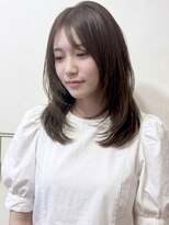 ルオージア(Luogia)&nbsp;【大人可愛い】顔まわりレイヤー×透明感グレージュ