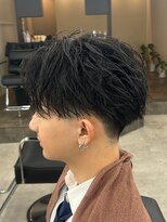 ハイパー ヨコハマ(HYPER yokohama)&nbsp;テーパーフェード×センターパート