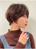 ◎前下がりくびれショート