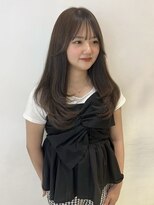 アクシス 栄店(`AXIS)&nbsp;森崎ワンホンレイヤー/ミルクティーブロンド/ダークブルー/栄