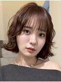 髪質改善パーマ透明感カラーダブルカラーブリーチ