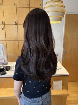 オーガニックエコ 川越(organic+eco) 20代30代ロングヘア/イルミナカラーショコラブラウン/髪質改善