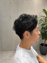 ザ サード プレイス トーキョー ギンザ(THE THIRD PLACE TOKYO GINZA)&nbsp;【銀座】オシャレにニュアンスパーマのショートツーブロック