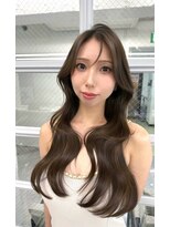 ナンバー ノード 渋谷(N° node)&nbsp;：韓国風ロングレイヤー×艶ブラウン