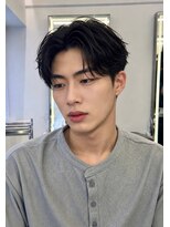 メンズサロン サンド 横浜(Men's salon sand)&nbsp;短めセンターパート