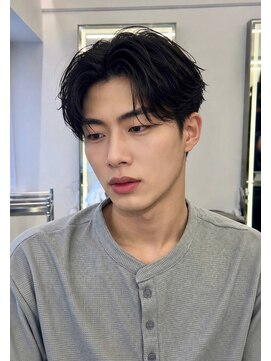 メンズサロン サンド 横浜(Men's salon sand) 短めセンターパート