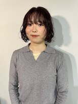 マール 矢場町(MARL)&nbsp;ボブパーマ×ボルドーカラー