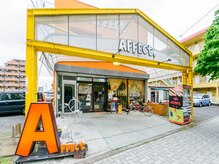 アフェクト(AFFECt.)の雰囲気（オレンジの手書き風の看板が目印!!）