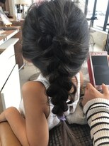 ヘアサロンヒナタ(hair salon Hinata)&nbsp;編み込みスタイル