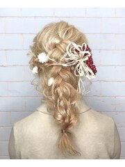 ナチュラル系ヘアアクセで網おろし★