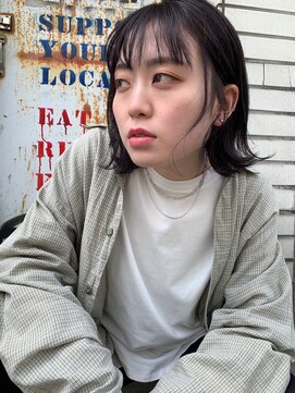 オアシス(oasis) 【oasisマミ】ダークパープル 外ハネ BOB