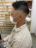 キューズ クラブ(cuz KLUB)&nbsp;【cuzKLUB】バーバースタイル スキンフェード×サイドパート池袋