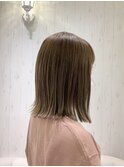 20代30代40代前髪イヤリングカラーイメチェンラベンダーカラー