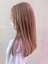 アイティーバイアルバム 松戸店(IT by ALBUM)&nbsp;ベージュロング_ショコラベージュボブルフベビーバング_ba323232