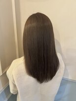 フレーム へアアンドトリートメント 天王寺北口店(FRAME)&nbsp;[FRAME 天王寺北口店] 艶カラー透け感グレージュ