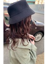 ヘアーギャラリー インディ(hair gallery indy)&nbsp;ピンクバイオレット/髪質改善/レイヤーカット