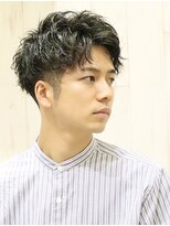 ヨシザワインク プレミアム 横浜 桜木町店(YOSHIZAWA Inc. PREMIUM)&nbsp;ツーブロックツイストスパイラルパーマアップバングショート