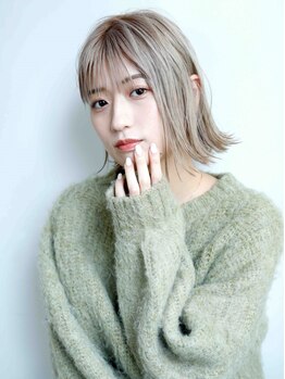 透け感のあるナチュラルな優しい色味が◎HOT PEPPER Beauty AWARD 2024 BEST SALON SILVER Prize受賞☆