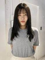 コフィー バイ メルト 吉祥寺(cofy by melt)&nbsp;【中澤彩乃】シャギーレイヤー顔まわりカットダークグレージュ