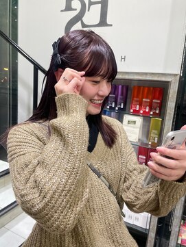 ゼスト 吉祥寺店(ZEST) 【韓国ヘア】レイヤーカット×オリーブベージュ　吉祥寺　桜