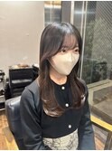 シースルーバング/小顔カット