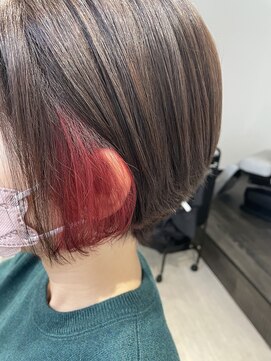 リセ(risee) イヤリングカラー・ショートボブ