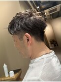 大人男性30代40代50代【白髪ぼかし】アッシュブラック