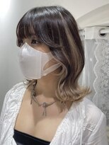 ハチ(HACHI)&nbsp;ブラウンで作るアンブレラカラー