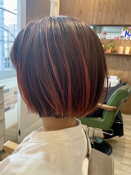 ハイジ(hairsalon Hyge)の写真/【なりたいを叶える☆】再現性の高いカット技術でいつでもサロンの仕上がりに！