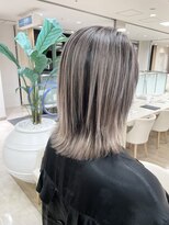 ケンジ 平塚ラスカ店(KENJE) 【里見和樹】バレイヤージュ/ベージュ/グレージュ/白髪染め