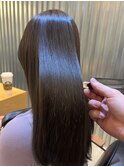 髪質改善＊ロングレイヤーグレーベージュ＊美髪【Zina船橋】