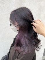 インフィニティー infinity HAIR SPACE BLOOM&nbsp;ディープラベンダーインナーカラー
