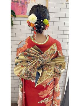 リール(THE RIRE.) ＊THE  RIRE.  成人式×シニヨンアレンジ＊