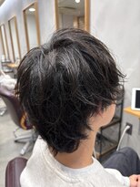 ペレ(pele)&nbsp;メンズ　ウルフ　パーマ