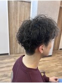 メンズツイストスパイラル2ブロックスタイル