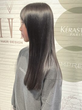 ヘアーデザイン ビビッド(HAIR DESIGN VIVID) olive beige/オリーブカラー/艶カラー/カラー/カラーソムリエ
