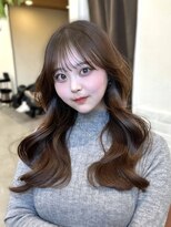 アイドットプラス 表参道(i.+omotesando)&nbsp;シースルーパッツン前髪と透けるベージュカラー