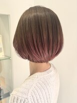 オレンジ梅田店(ORANGE)&nbsp;ボブ/グラデーションカラー/白髪ぼかし/40代50代60代【ミナ】