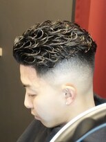 アストロ(ASTRO) 【一宮メンズパーマ〕アップバング×ニュアンスパーマ