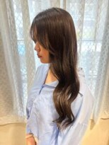 グラマラス GLAMOROUS 【渡辺まとい】ロング/ナチュラル/ブラウン/２０代/30代